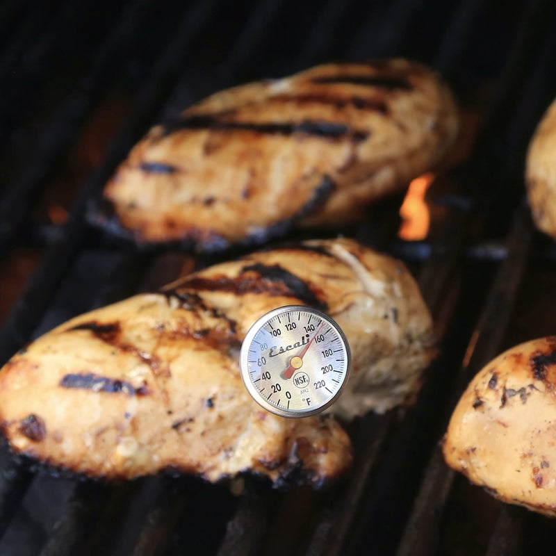 Escali AH2 Instant Read Small 1-inch Dial Thermometer Fahrenheit Protective Sheath Shatter Proof NSF Certified Commercial (5-inch Probe Length) - Image 4